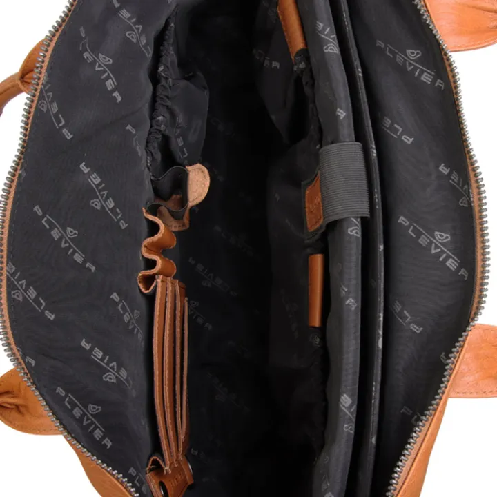 17.3 Inch Laptoptassen|Laptop Schoudertassen>Plevier Copal Damestas 1 Vak 17.3'' bruin