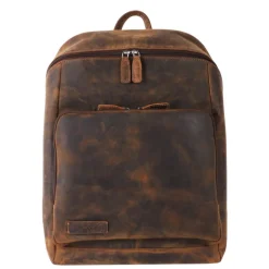 Kleine Rugzakken|15.6 Inch Laptoptassen>Plevier Hertz Laptop Rugzak 15.6" bruin