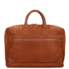 Aktetassen|Herentassen>Plevier Kentron Laptopbag 17.3" cognac