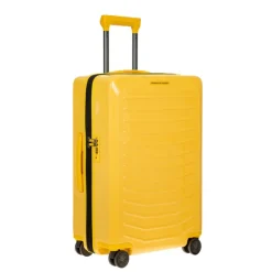 Harde Koffers|Reiskoffers>Porsche Design Roadster Hardcase 4W Trolley M shiny racing yellow