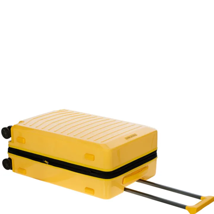 Harde Koffers|Reiskoffers>Porsche Design Roadster Hardcase 4W Trolley M shiny racing yellow