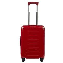 Transavia Trolleys|Handbagage Trolleys>Porsche Design Roadster Hardcase 4 Wheel Cabin Trolley carmine red shiny