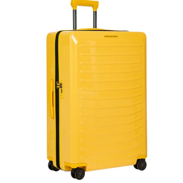 Harde Koffers|Reiskoffers>Porsche Design Roadster Hardcase 4W Trolley L shiny racing yellow
