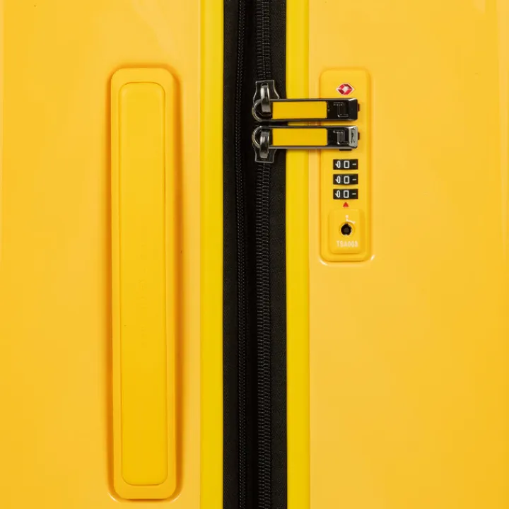 Harde Koffers|Reiskoffers>Porsche Design Roadster Hardcase 4W Trolley L shiny racing yellow