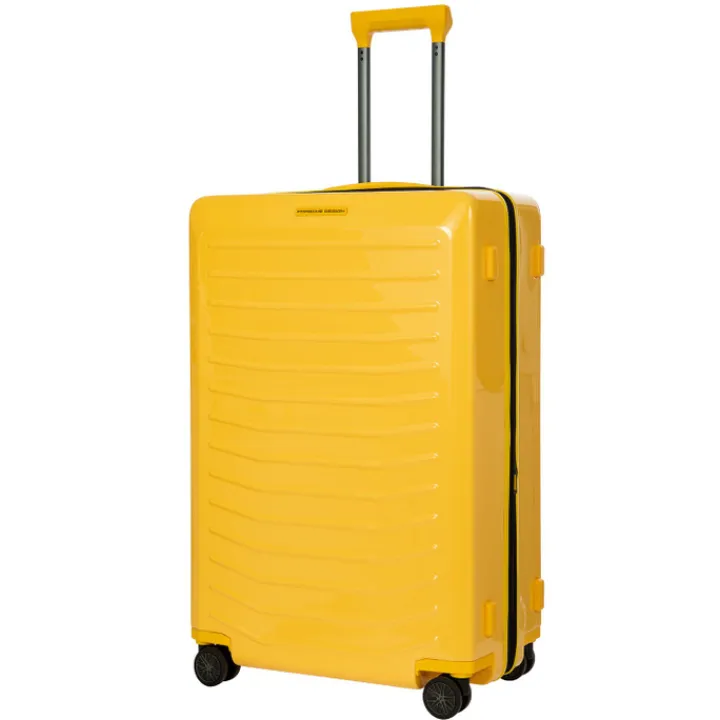 Harde Koffers|Reiskoffers>Porsche Design Roadster Hardcase 4W Trolley L shiny racing yellow