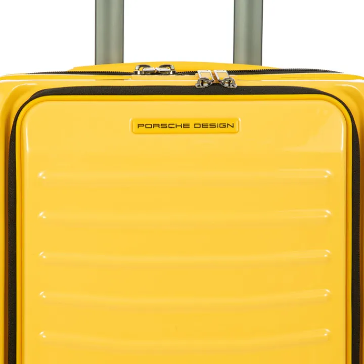 Transavia Trolleys|Handbagage Trolleys>Porsche Design Roadster Hardcase 4W Trolley S Business shiny racing yellow