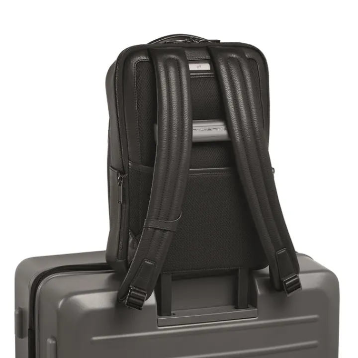 Kleine Rugzakken|Laptop Rugzakken>Porsche Design Roadster Leather Backpack XS black