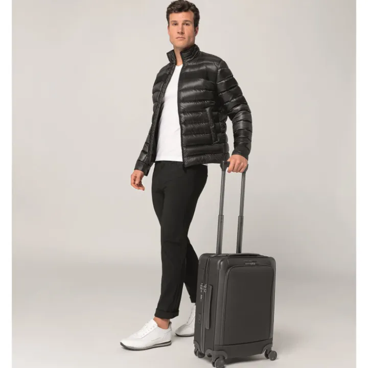 Harde Koffers|Reiskoffers>Porsche Design Roadster Nylon 4W Trolley S black