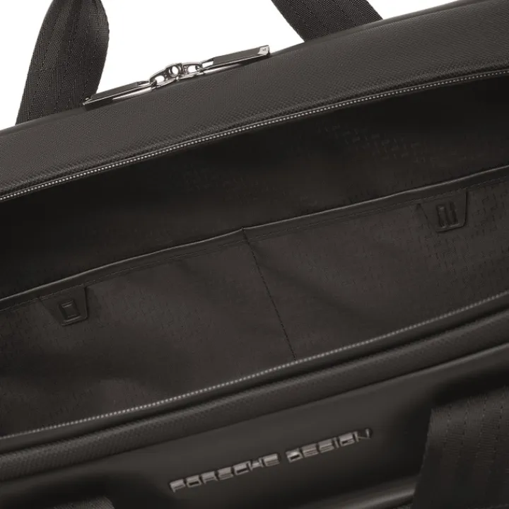 Herentassen|17 Inch Laptoptassen>Porsche Design Roadster Nylon Briefcase M black