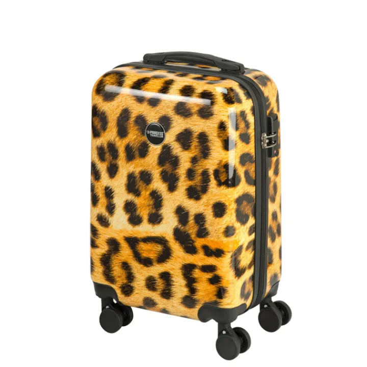 Transavia Trolleys|Klm Trolleys>Princess Traveller Animal Print Cabin Trolley leopard II
