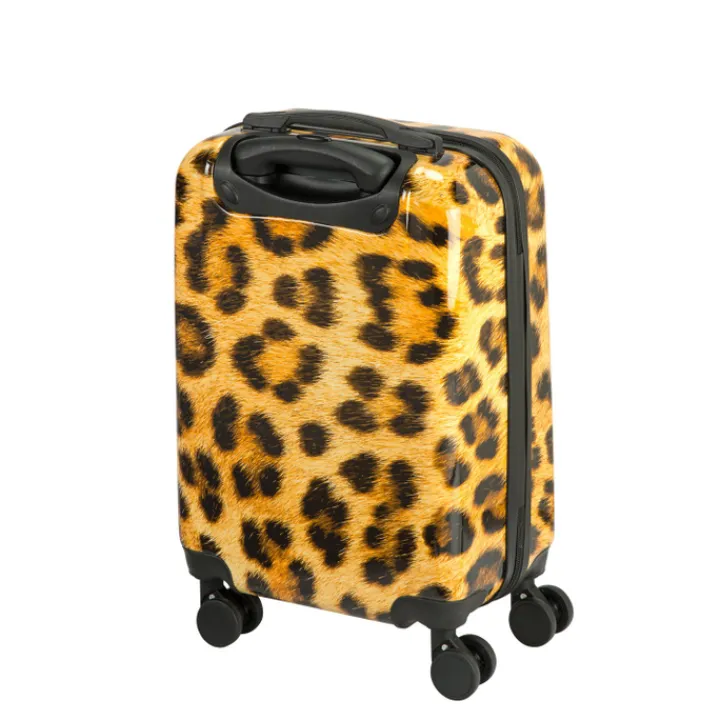 Transavia Trolleys|Klm Trolleys>Princess Traveller Animal Print Cabin Trolley leopard II