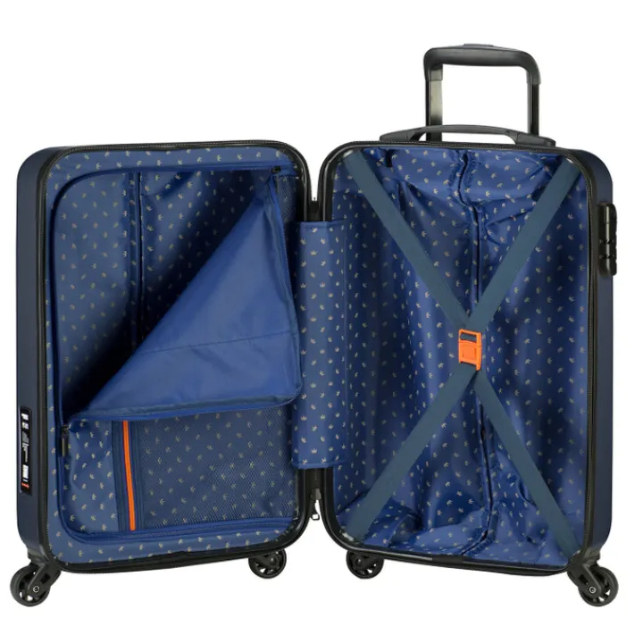 Kindertrolleys|Reiskoffers>Princess Traveller PT-01 Cabin Trolley platinum navy