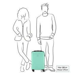 Kindertrolleys|Reiskoffers>Princess Traveller PT-01 Cabin Trolley pacific mint