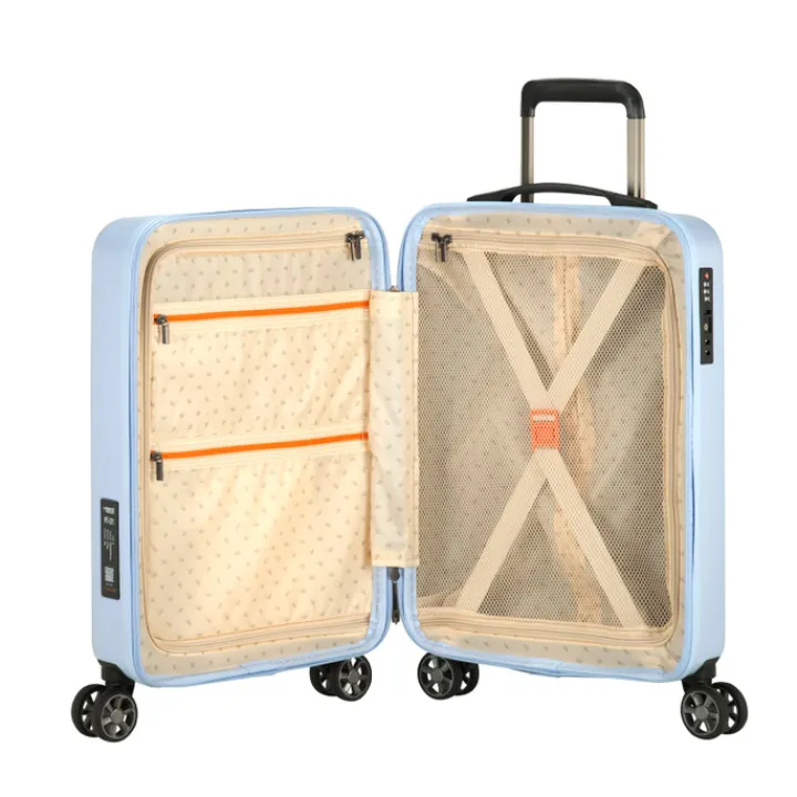 Transavia Trolleys|Klm Trolleys>Princess Traveller PT-01 Deluxe Cabin Trolley poolhouse blue
