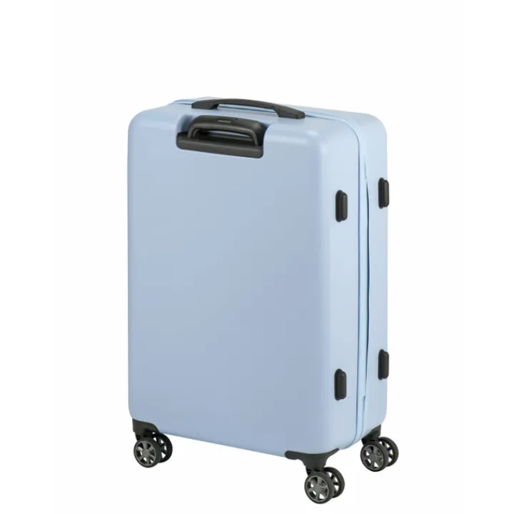 Reistrolleys|Reiskoffers>Princess Traveller PT-01 Deluxe Medium Trolley poolhouse blue