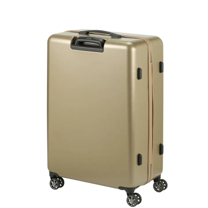 Lichtgewicht Koffers|Harde Koffers>Princess Traveller PT-01 Deluxe Large Trolley pristine bronze
