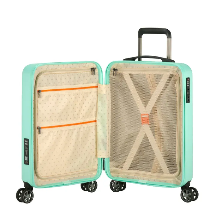 Transavia Trolleys|Klm Trolleys>Princess Traveller PT-01 Deluxe Cabin Trolley pacific mint