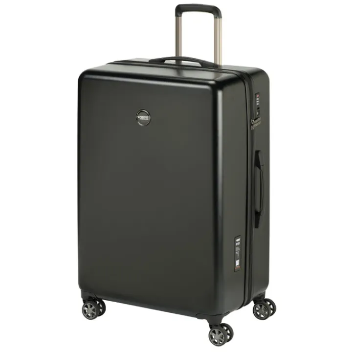 Reistrolleys|Reiskoffers>Princess Traveller PT-01 Deluxe Large Trolley pitch black