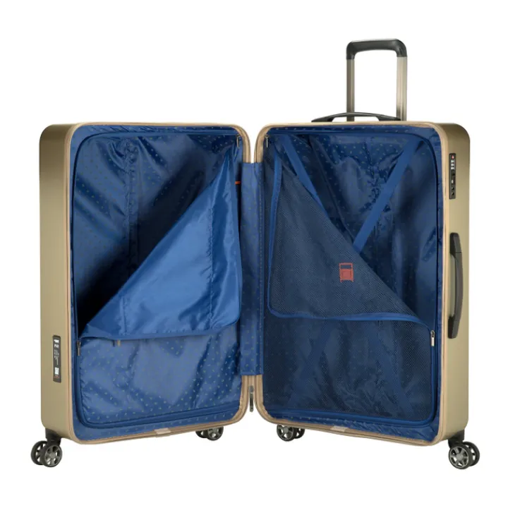 Reistrolleys|Reiskoffers>Princess Traveller PT-01 Deluxe Medium Trolley pristine bronze