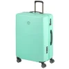 Lichtgewicht Koffers|Harde Koffers>Princess Traveller PT-01 Deluxe Large Trolley pacific mint