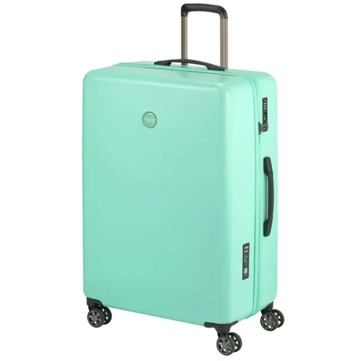 Lichtgewicht Koffers|Harde Koffers>Princess Traveller PT-01 Deluxe Large Trolley pacific mint