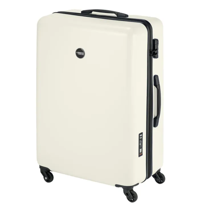 Reistrolleys|Reiskoffers>Princess Traveller PT-01 Large Trolley pearl white