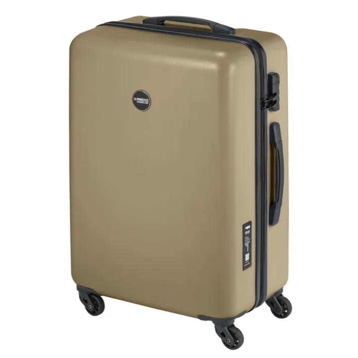 Reistrolleys|Reiskoffers>Princess Traveller PT-01 Medium Trolley pristine bronze