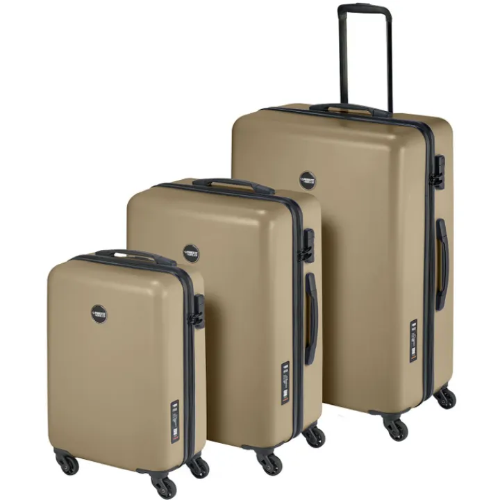 Reistrolleys|Reiskoffers>Princess Traveller PT-01 Medium Trolley pristine bronze
