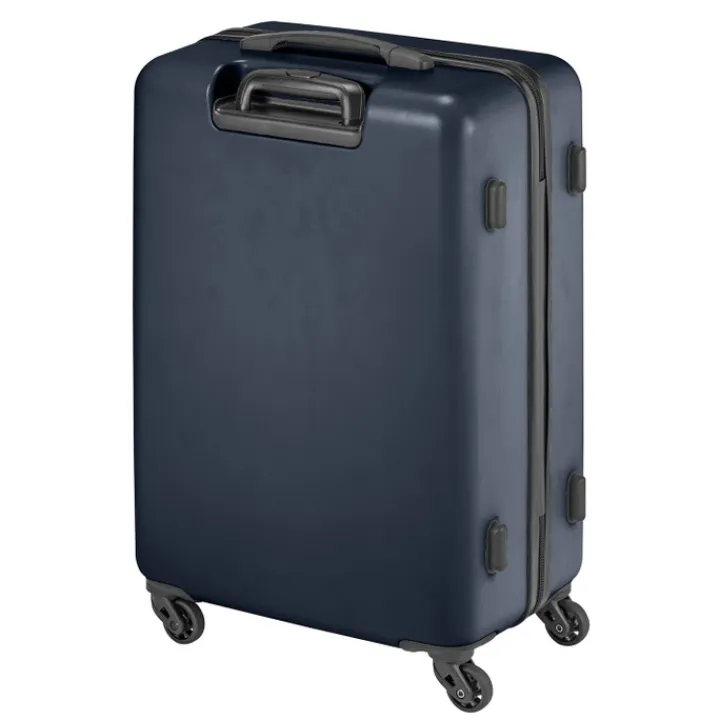 Reistrolleys|Reiskoffers>Princess Traveller PT-01 Medium Trolley platinum navy