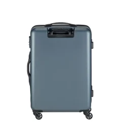 Reistrolleys|Reiskoffers>Princess Traveller PT-01 with Scale Medium Trolley platinum navy