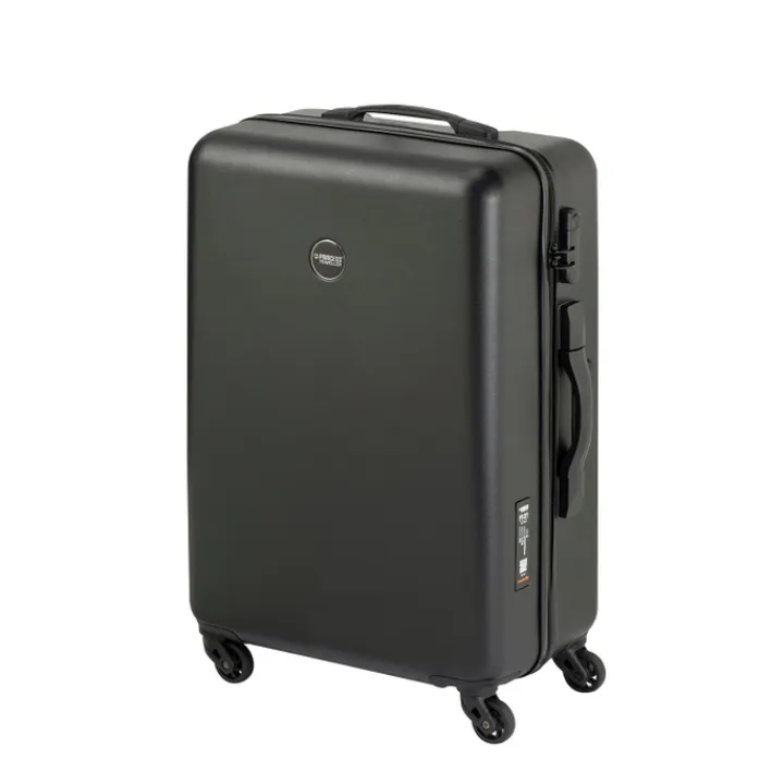 Lichtgewicht Koffers|Harde Koffers>Princess Traveller PT-01 with Scale Medium Trolley pitch black