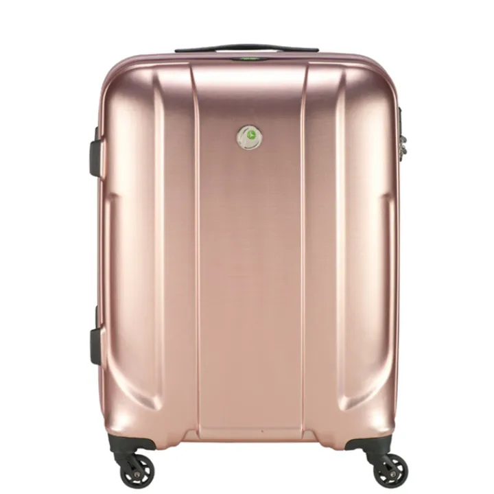 Harde Koffers|Reiskoffers>Princess Traveller Sumatra TSA Recycled PET Trolley L pink