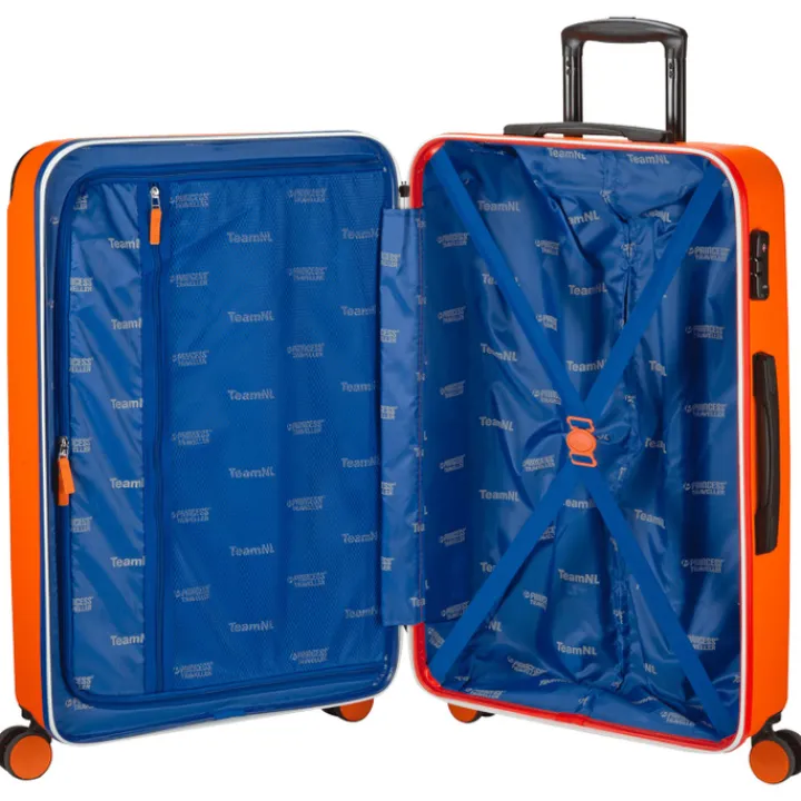 Reistrolleys|Reiskoffers>Princess Traveller TeamNL Large Trolley orange