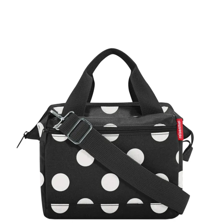 Schoudertassen|Herentassen>Reisenthel Allrounder Cross Shoulderbag dots white
