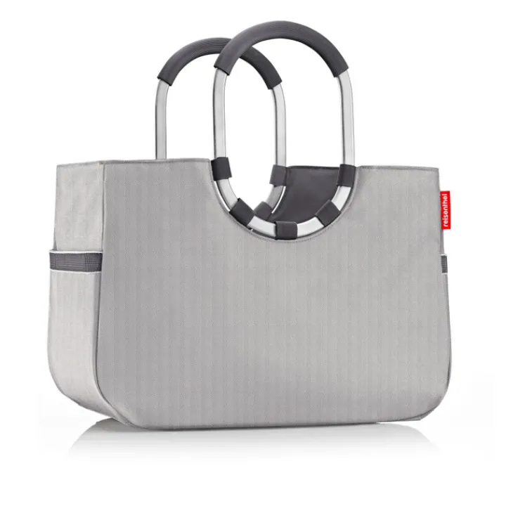 Boodschappentassen>Reisenthel Loopshopper L herringbone grey