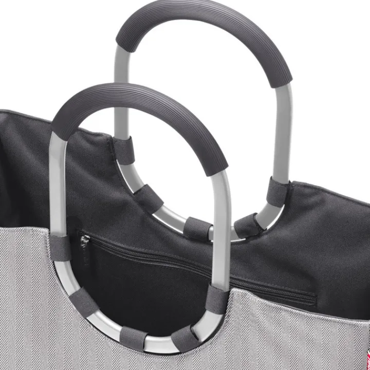 Boodschappentassen>Reisenthel Loopshopper L herringbone grey