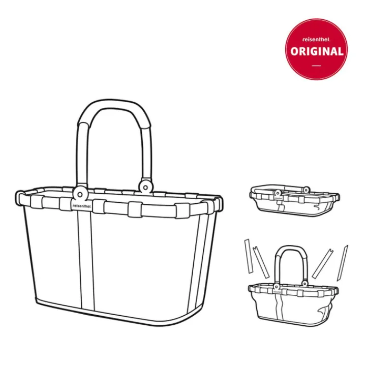 Boodschappentassen>Reisenthel Shopping Carrybag frame black/black