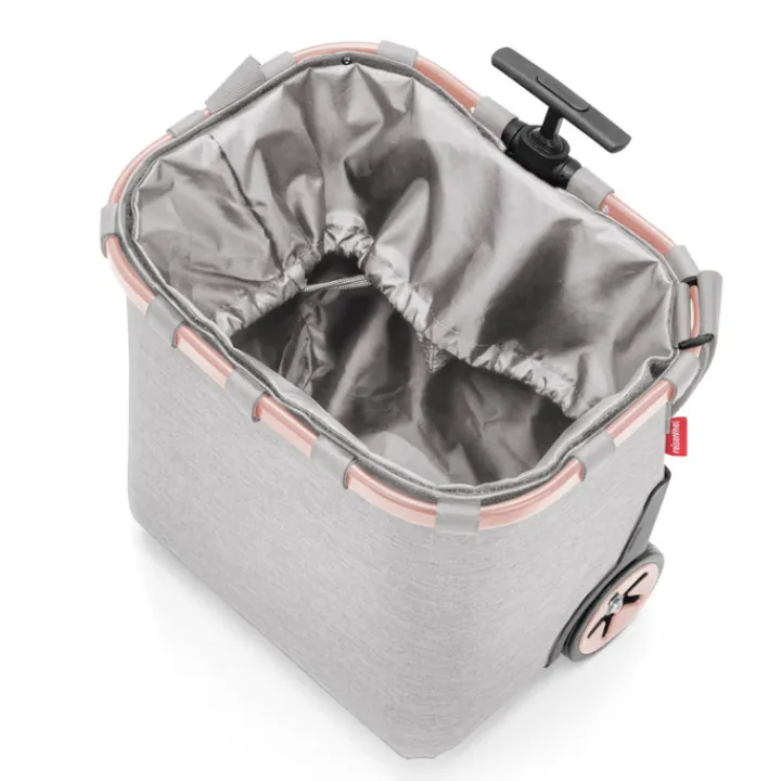Boodschappen Trolleys|Reistrolleys>Reisenthel Shopping Carrycruiser frame twist sky rose