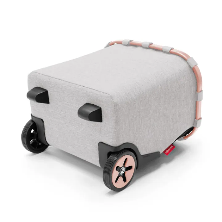 Boodschappen Trolleys|Reistrolleys>Reisenthel Shopping Carrycruiser frame twist sky rose
