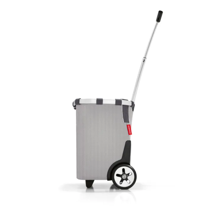 Boodschappen Trolleys|Reistrolleys>Reisenthel Shopping Carrycruiser herringbone grey