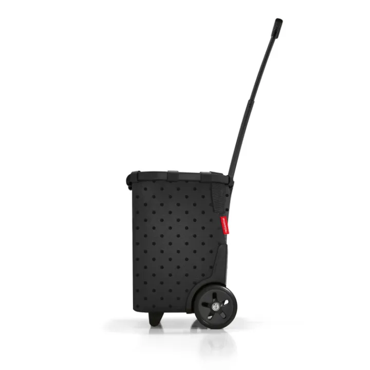 Boodschappen Trolleys|Reistrolleys>Reisenthel Shopping Carrycruiser Frame glossy dots black