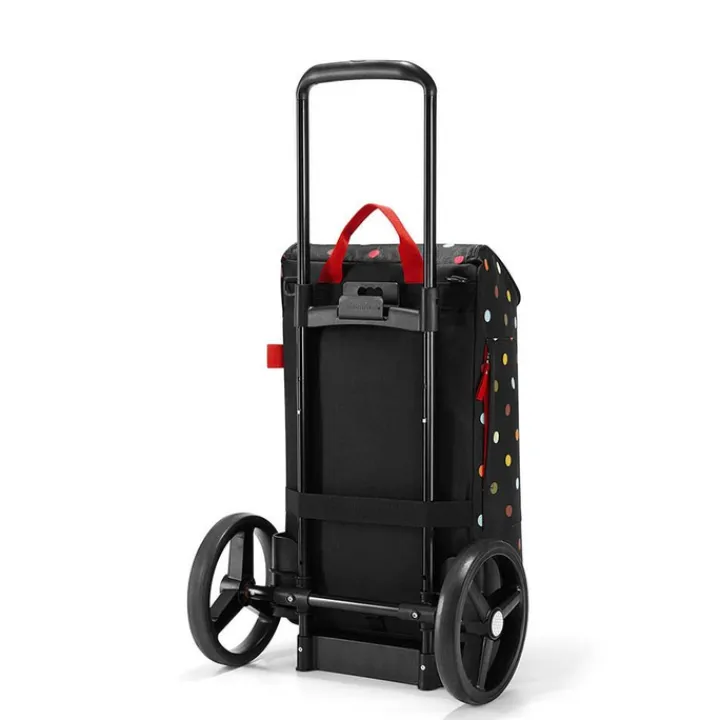 Boodschappen Trolleys|Reistrolleys>Reisenthel Shopping Citycruiser Bag dots
