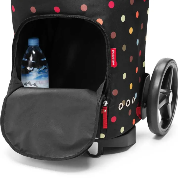 Boodschappen Trolleys|Reistrolleys>Reisenthel Shopping Citycruiser Bag dots