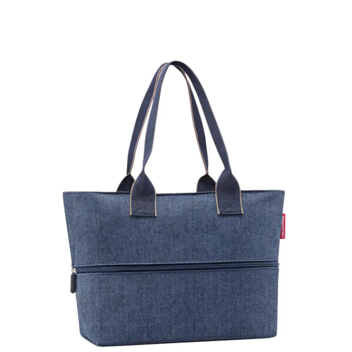 Shoppers|Herentassen>Reisenthel Shopping Shopper e1 herringbone dark blue