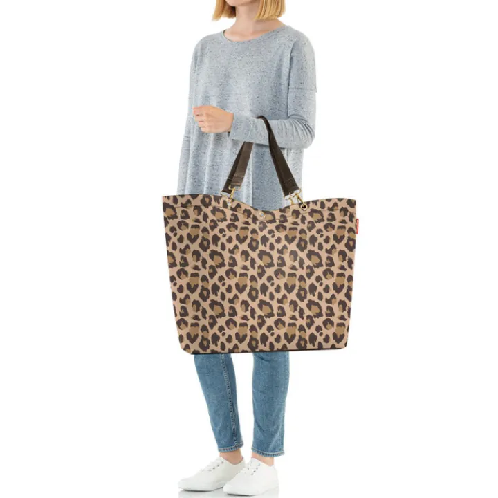 Shoppers|Herentassen>Reisenthel Shopping Shopper XL leo macchiato