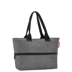 Shoppers|Herentassen>Reisenthel Shopping Shopper e1 twist zilver