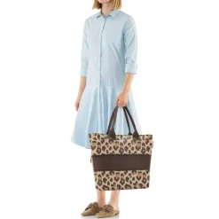Shoppers|Herentassen>Reisenthel Shopping Shopper e1 leo macchiato