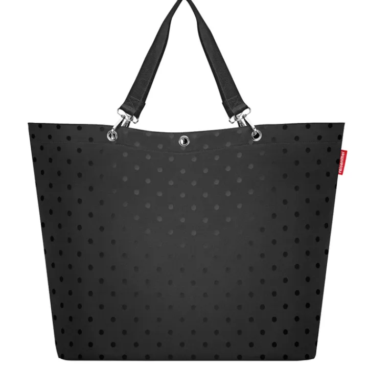 Shoppers|Damestassen>Reisenthel Shopping Shopper XL glossy dots black