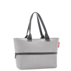 Herentassen|Damestassen>Reisenthel Shopping Shopper e1 herringbone grey