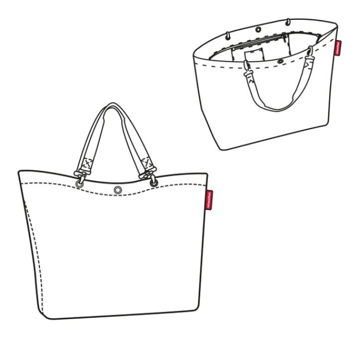 Shoppers|Herentassen>Reisenthel Shopping Shopper XL herringbone sand